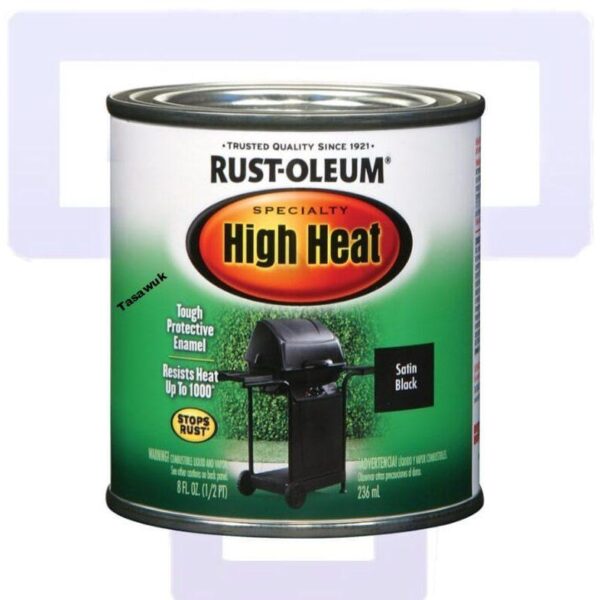 Rust-oleum High-Temp Paint: Withstands Extreme Heat