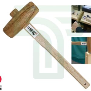Kakum Wooden Mallet Hammer: Protect Surfaces & Drive with Precision