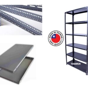 Slotted Angle With Shelf Tray