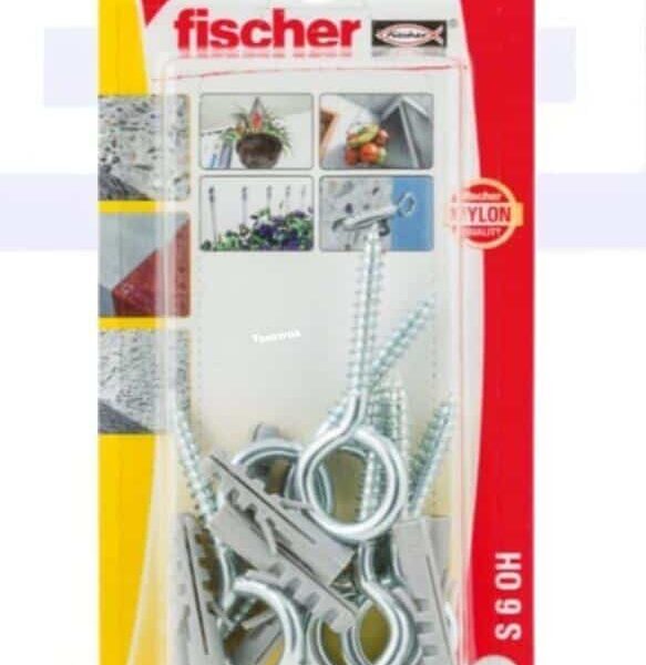 Fischer Expansion Plug with Eye Hook
