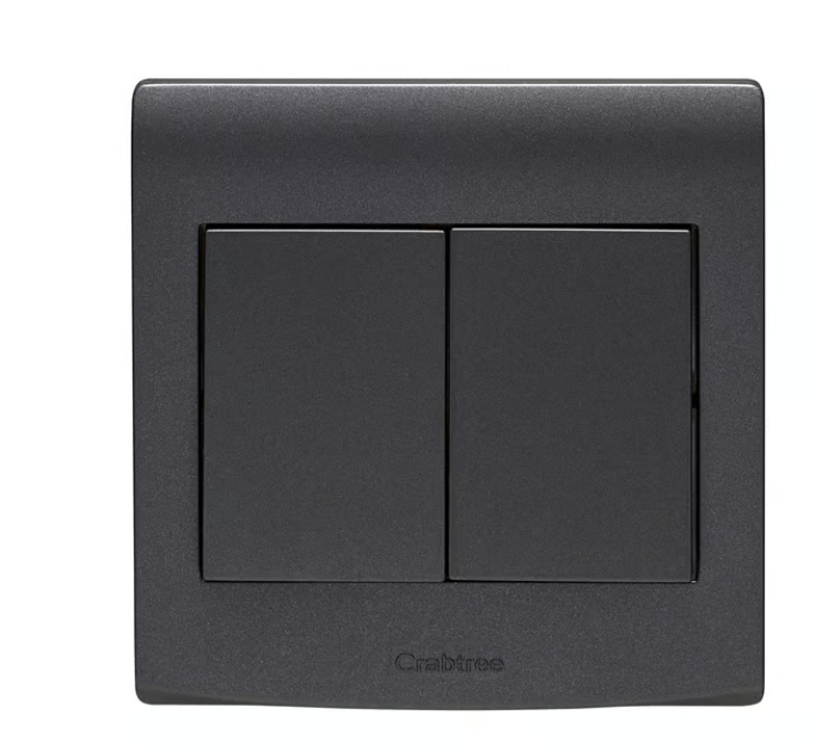 Untitled-115-1.png Crabtree 10AX SP 2 Gang 2 Way Switch (Choose Your Finish) - Image 1