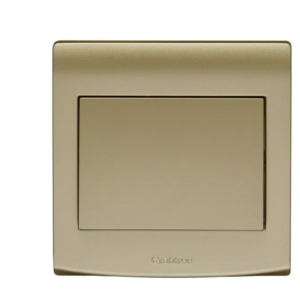 Crabtree 10AX 1 Gang 1 Way Switch (Elegant Gold Finish)