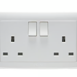 Crabtree 13A Double Switched Socket (2 Gang)