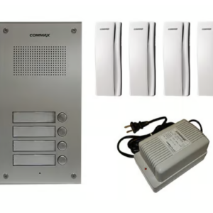 COMMAX AUDIO PACKAGE 4 BUTTON (U04)