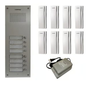 COMMAX AUDIO PACKAGE 8 BUTTON (U08)
