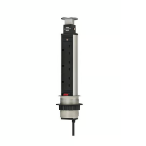 Brennenstuhl Tower Table Extension Lead (2 Meters)