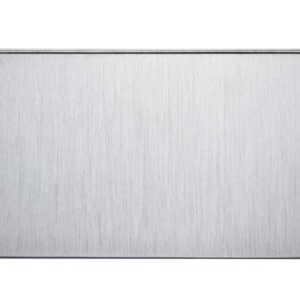 Crabtree 2 Gang Blank Plate Satin Chrome