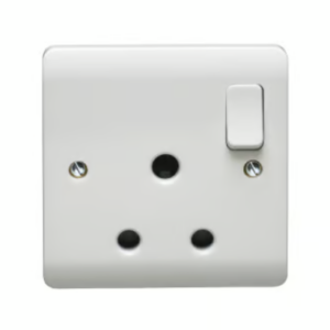 Crabtree High-Power 15A Switch Socket with Double Pole Control