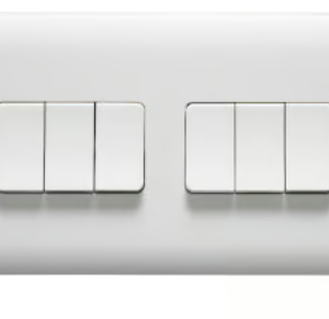 Crabtree 10A Hexa-Gang 2-Way Switch for Ultimate Control