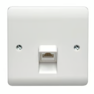 Crabtree Instinct 1 Gang RJ45 CAT6 Socket