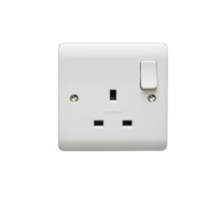 Crabtree 13A Double Pole Switch Socket with Integrated LED (1 Gang)