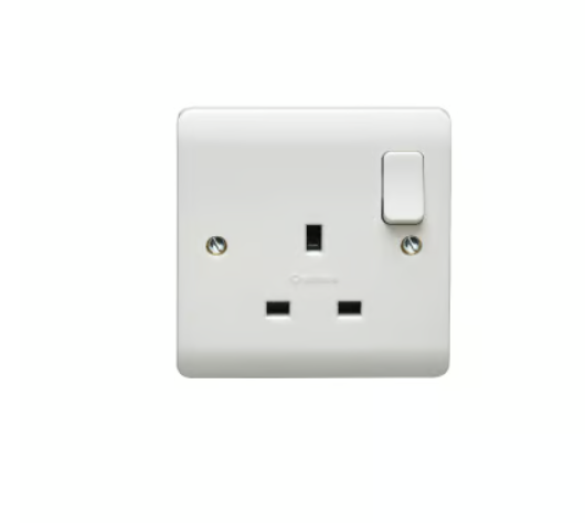 Untitled-73-1.png Crabtree 13A Double Pole Switch Socket with Integrated LED (1 Gang) - Image 1