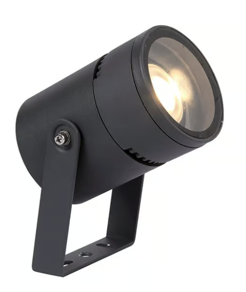 GLOW Outdoor Garden LED Spotlight 9Watt  Black