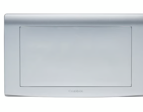 Crabtree Single Gang Blanking Plate (Silver Finish)