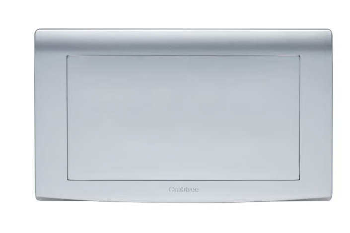 Untitled-88-2.png Crabtree Single Gang Blanking Plate (Silver Finish) - Image 1
