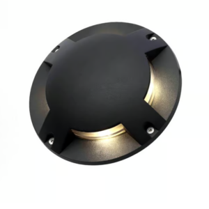 GLOW Outdoor Ground LED Four-way Lighting  6Watt Black