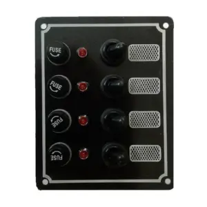 Switch Panel Toggle 4 gang