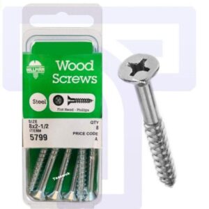Wood Screw Flat Head