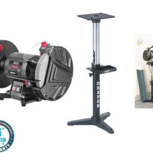 TEH Bench Grinder with Stand: Powerful Sharpening and Grinding Solution