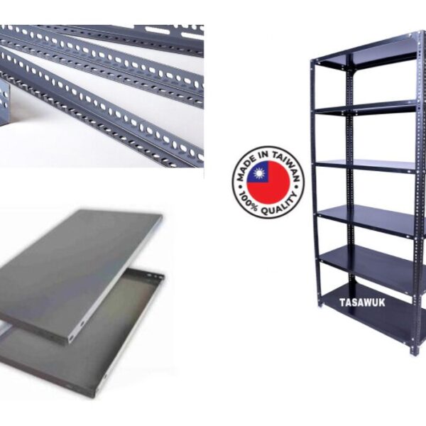 Slotted Angle With Shelf Tray