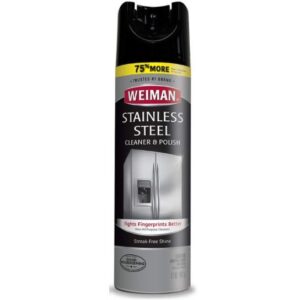 Weiman Stainless Steel Cleaner & Polish 17 oz Spray