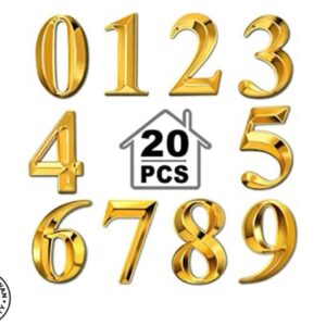 Enhance Your Entryway: Decorative House Numbers (7 cm)