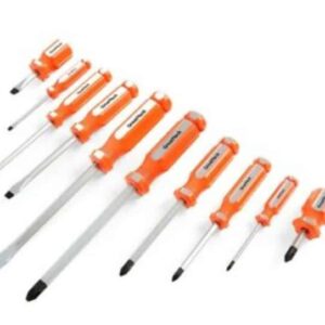 GreatNeck 10pc Screwdriver Set: Reliable Screwing Partner for Everyday Tasks