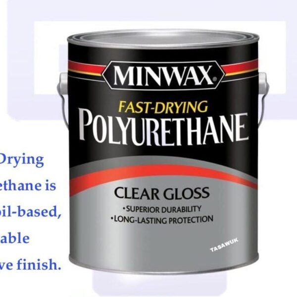 Fast-Drying Protection: Minwax Clear Fast Drying Polyurethane (1 Gallon)