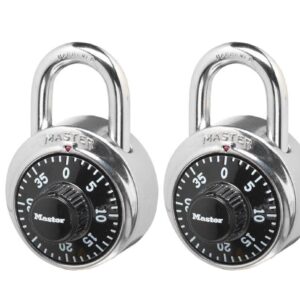 Combination Dial Padlock 2pcs Set - Master Lock