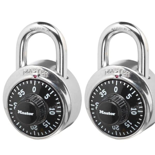 Combination Dial Padlock 2pcs Set - Master Lock