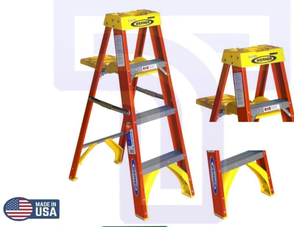 WVAO2635-e1663592039678.jpg Fiberglass Twin Ladder - Image 1