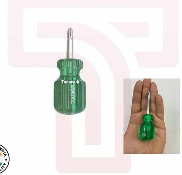 Taparia 3" Mini Screwdriver: Compact & Handy