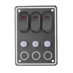 Waterproof Switch Panel 3 Gang - Image 2