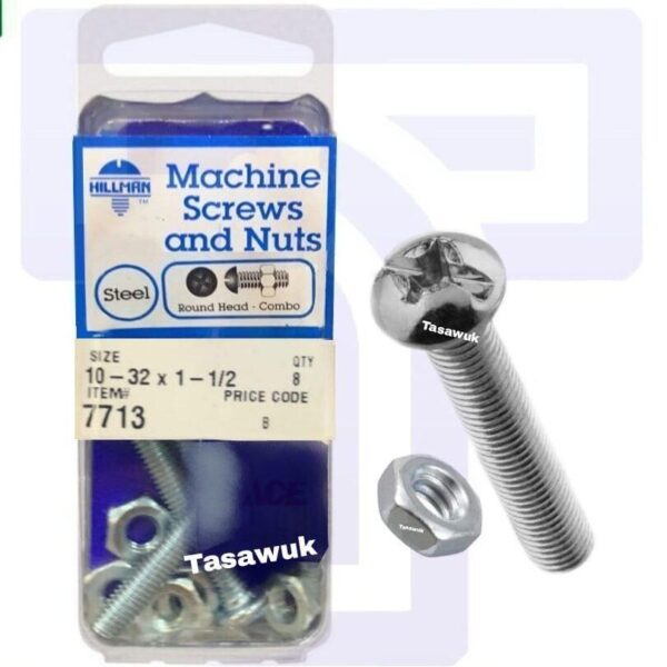 Machine Screws and Nuts