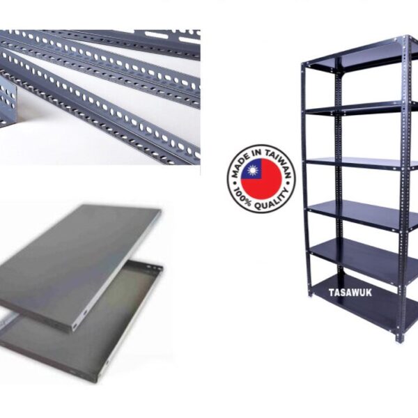 Slotted Angle With Shelf Tray