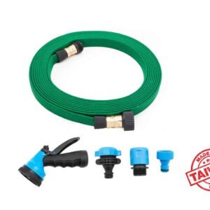 Aquacraft Flat Hose Kit 20ft: Effortless Watering for Tangle-Free Gardening
