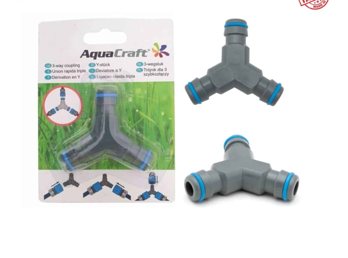Aquacraft 3 Way Hose Coupling - Image 1