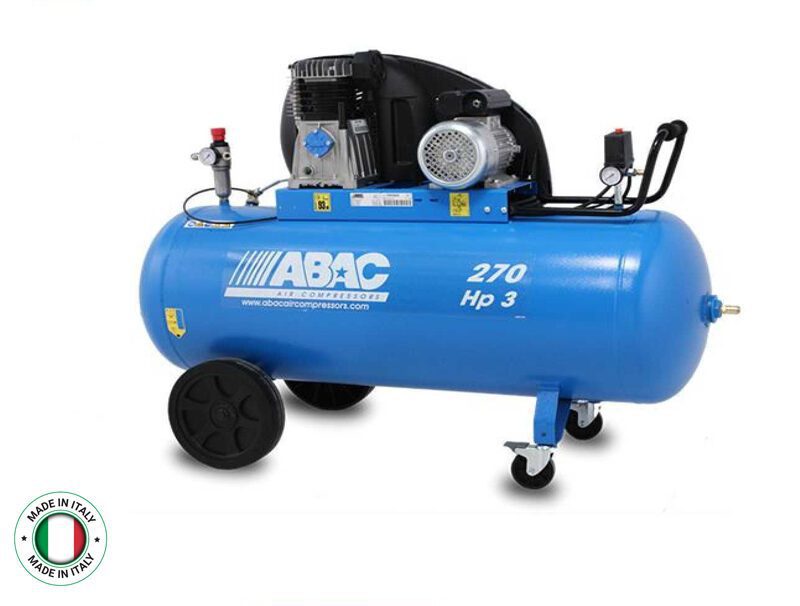 abac-270-e1680353738518.jpg ABAC Single Phase Air Compressor - Made in Italy - Image 1