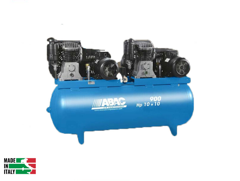 abac-tandem-10-e1725284230279.jpg ABAC 1000 Ltr Air Compressor - Image 1