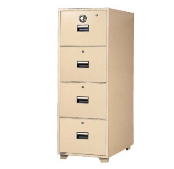 4 Drawers Fire Resistant Filing Cabinet