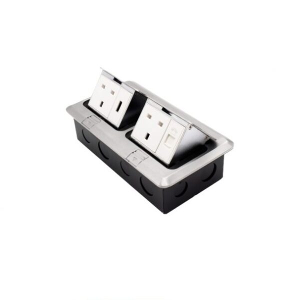 Admore 2 Gang Pop Up Socket