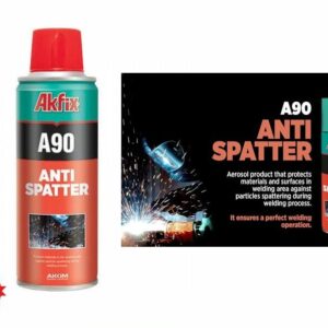 Akfix Anti-Spatter Spray: Reduces Welding Spatter & Ensures Clean Welds (400ml)
