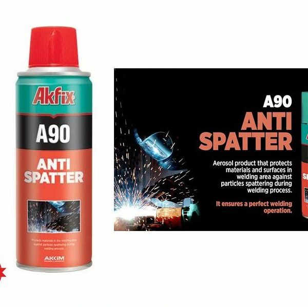 Akfix Anti-Spatter Spray: Reduces Welding Spatter & Ensures Clean Welds (400ml)