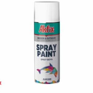 Akfix All-Surface Spray Paint: Indoor & Outdoor Use (400ml)