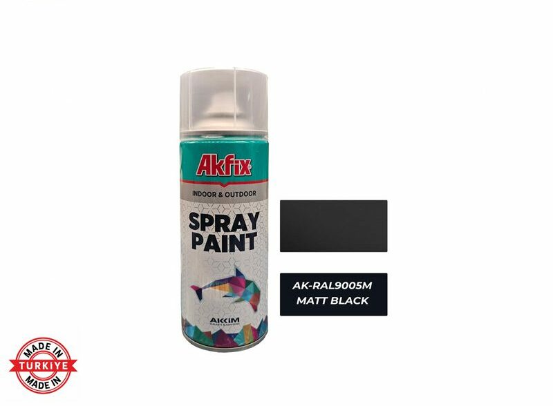 akfix11-e1703513916544.jpg Akfix All-Surface Spray Paint: Indoor & Outdoor Use (400ml) - Image 1