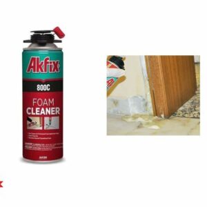 Akfix 800c: Effective Multipurpose PU Foam Cleaner (400ml)