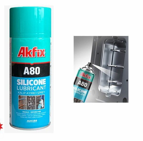 Akfix Silicone Lubricant: Reduces Friction & Protects Metal Parts (400ml)