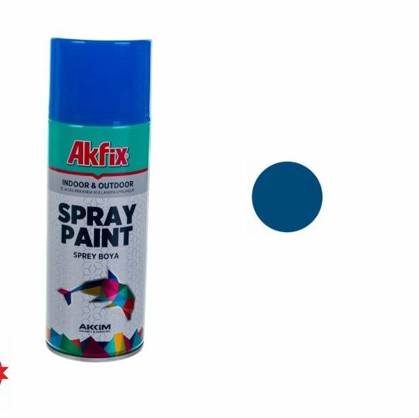Akfix All-Surface Spray Paint: Indoor & Outdoor Use (400ml)