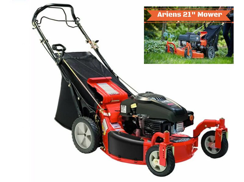 ariens-mower-e1679319959899.jpg Ariens Swivel Wheel Gasoline Lawn Mower: Experience Effortless Maneuverability - Image 1