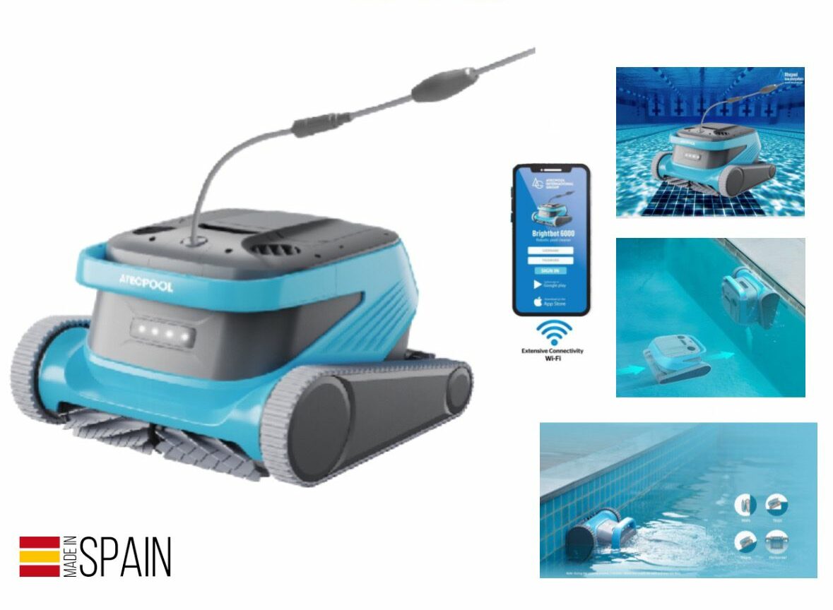 atec-pool-cleaner-e1725284263228.jpg Atecpool Automatic Pool Cleaning Robot - Image 1